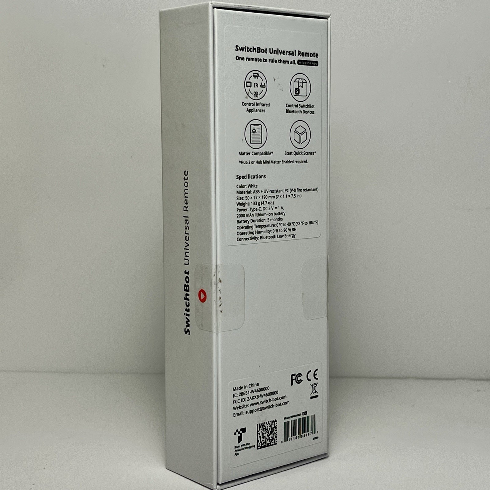 SwitchBot Multi-Use Smart Universal Remote Control -Hub NOT Included- Brand New