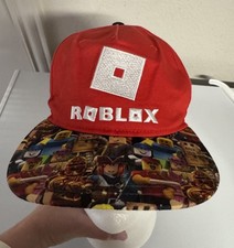 Roblox Hat Youth SnapBack Adjustable Cap Gaming OSFM