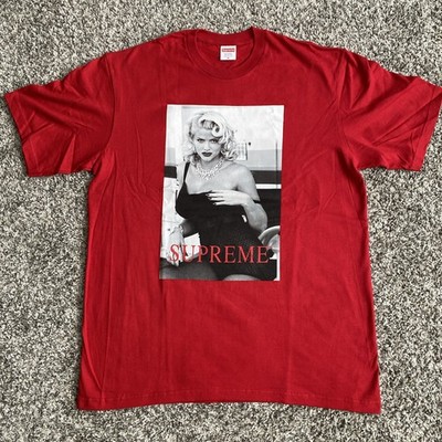 Supreme Anna Nicole Smith T-shirt SS21 Red - SIZE MEDIUM | eBay