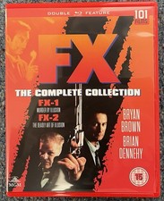 F/X Complete Collection 1 & 2 Blu-Ray 101 Films OOP Bryan Brown Brian Dennehy