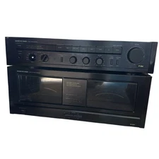 Onkyo Integra M-504 Stereo Power Amplifier 165WPC @ 8Ω with P-304 Pre-Amp USED