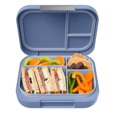 Bentgo Modern Leak Proof Lunch Box - Dusk Blue: ABS Material, 12
