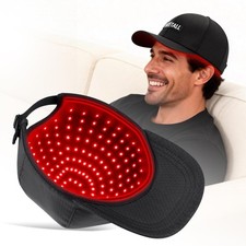 Cordless Red Light Hat, Wireless Red Light Hair Cap with 2000mAh Rechargeable...