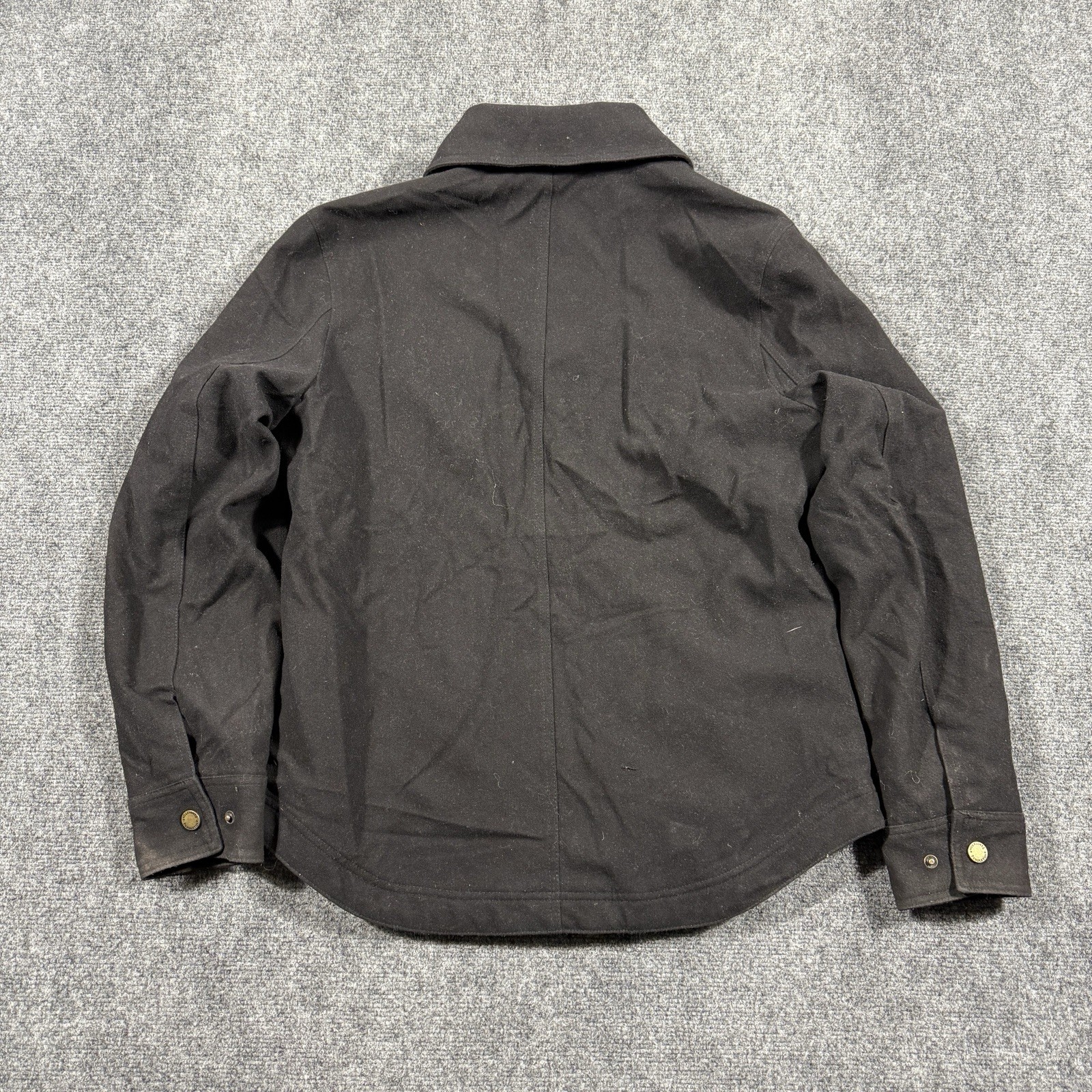 Pendleton Jacket Mens Medium Black Wool Blend Qui… - image 2