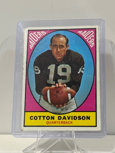 Cotton Davidson #107 1967 Topps card