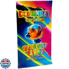 Doomlings Card Game: Imaginary Ends - Collectible Mystery Holofoi