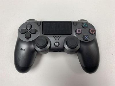 Official Sony PS4 DualShock 4 Controller Steel Black CUH-ZCT2U - Acceptable