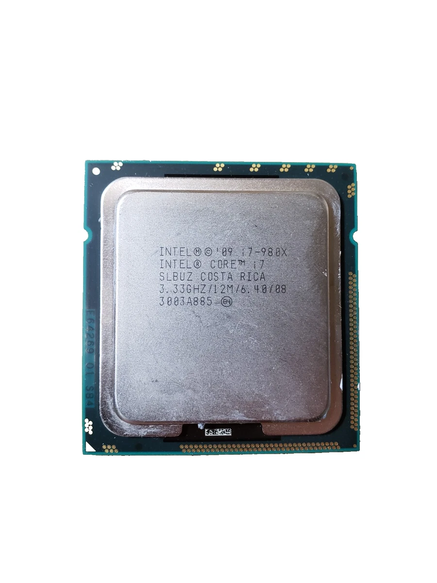 i7-980x 中古 Intel Core i7-980X Core i7 1st Gen. CPUs 6 Core for sale | eBay