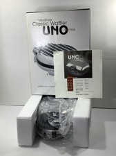 VillaWare Model 2004 Uno Classic Round Chrome Thin Waffler Maker NEW! In Box