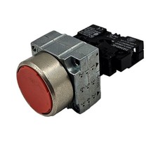 SIEMENS 3SB3400-0C RED PUSH BOTTON SWITCH 1-4mm 3-6mm 