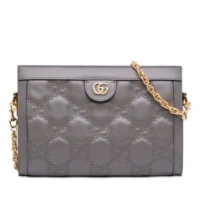 Gucci Small GG Marmont Matelasse Leder Ophidia Kettentasche