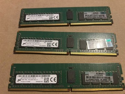 Micron MTA18ASF2G72PDZ-2G3 16GB 1RX4 PC4-2400T -RC1 DDR4 Server Speichermodul