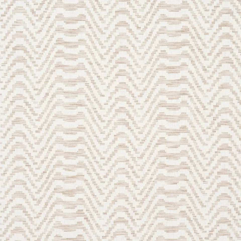 Tela Schumacher Geométrica Chevron Uphol - Chevron Escalonado / Lino 0.90 yd 84641 Foto 3 de 3