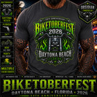Biketoberfest 2026 Daytona Beach Florida Motorcycle Bike Week Shirt No Harley