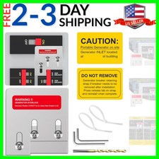 Generator Interlock Kit Compatible with QO or Homeline 150 or 200 amp Panels....