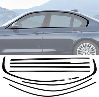 BMW F30 Window Trim Blackout Kit Stainless Steel 2012-2018