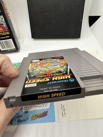 High Speed World&rsquo;s #1 Pinball (Nintendo NES) Complete CIB + Reg Card Nice!