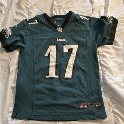 Nike Philadelphia Eagles Alshon Jeffery #17 Youth M Green Football Jersey