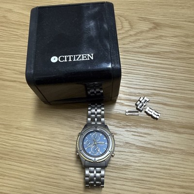 Citizen Eco Drive Titanium WR 100 Sehr Seltenes Exemplare 