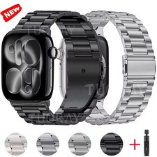 Stainless Steel Metal Band Strap For Apple Watch Series 11 10 9 8 7 6 SE Ultra 3