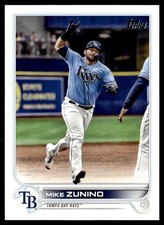 2022 Topps Mike Zunino Tampa Bay Rays #324