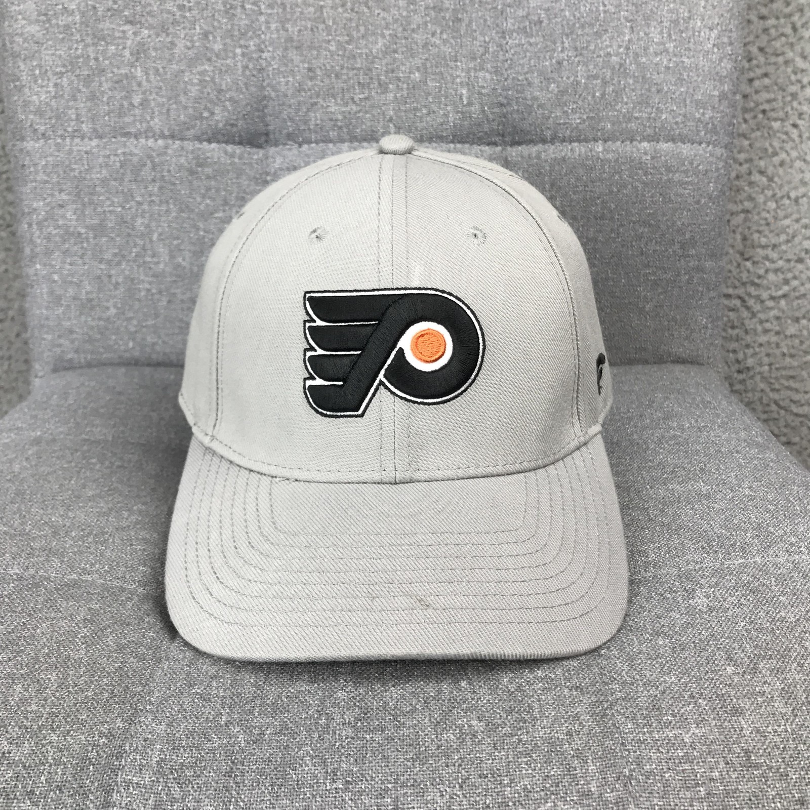 Philadelphia Flyers Hat Cap Strap Back Mens One Size Gray NHL Hockey Fanatics