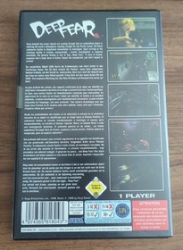 Deep Fear for Sega Saturn PAL complete with manual