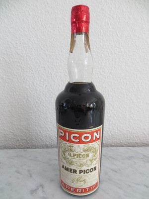 Sehr alte Flasche Amer  Picon  1,0 l .