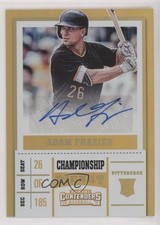 2017 Panini Chronicles Championship Ticket 31/49 Adam Frazier #41 Auto 2x4