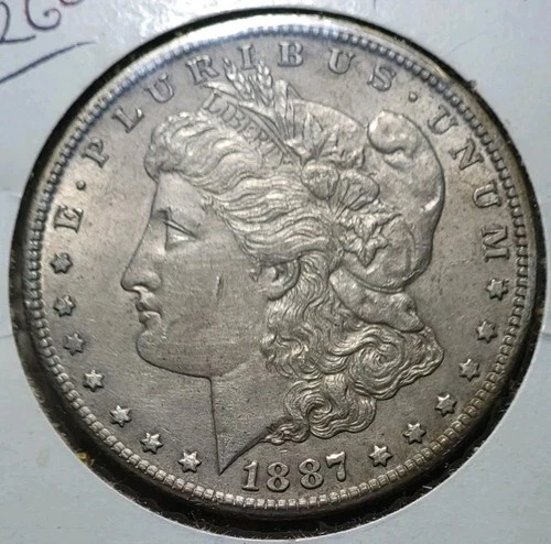 1887-s Morgan Silver Dollar Brilliant Uncirculated