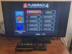 Atari Flashback 4 76 Games Console 2 Wireless Controllers Boxed Tested