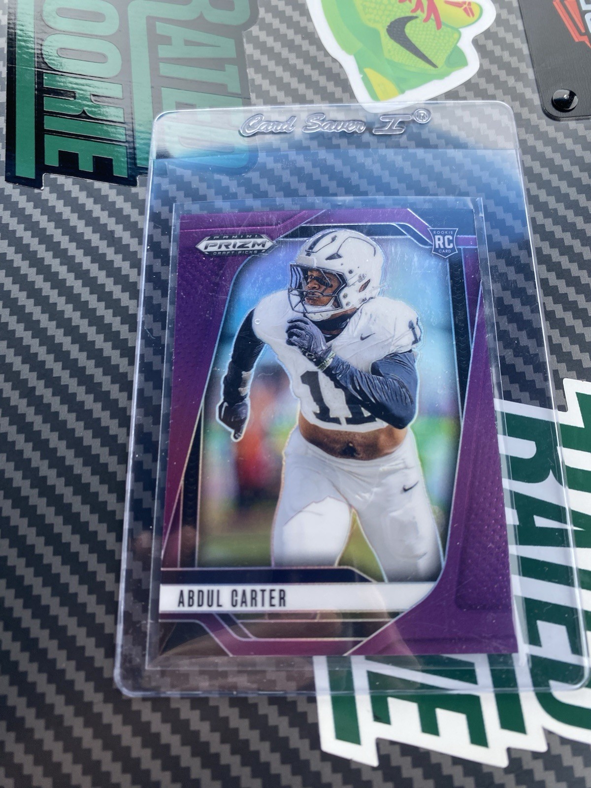 2025 Prizm Draft Picks Abdul Carter Purple /99 No. 102