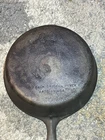 Vintage Wagner Ware 8 Cast Iron 10.5" Chicken Fryer Deep Skillet, Has Some Spin.