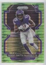 2021 Panini Prizm Rookie Neon Green Pulsar Prizm Ihmir Smith-Marsette #372 4r3