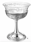 Gorham Florenz Sterling Stemmed Sherbert/Champagne