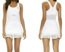 *ADIDAS BY STELLA MCCARTNEY Women's Small White Tennis Athletic Dress 