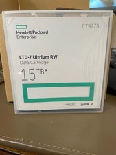 HPE LTO-7 Ultrium 15 TB RW Data Tapes- 5 in a box