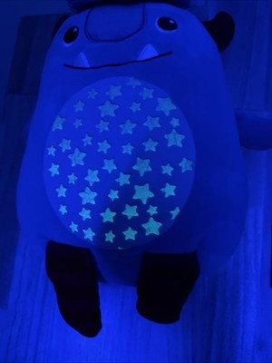 Rare HTF Cuddle Pals Sleeping Awake Monster Plush Glow In The Dark Stars 12''