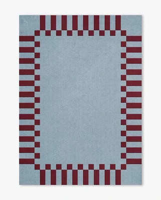 #ad #ad Mulberry Nordic Knots Sky Wool Rug Wool Rug 6x9 7x10 8x10 9x12 Hand Tufted Rug $360.00