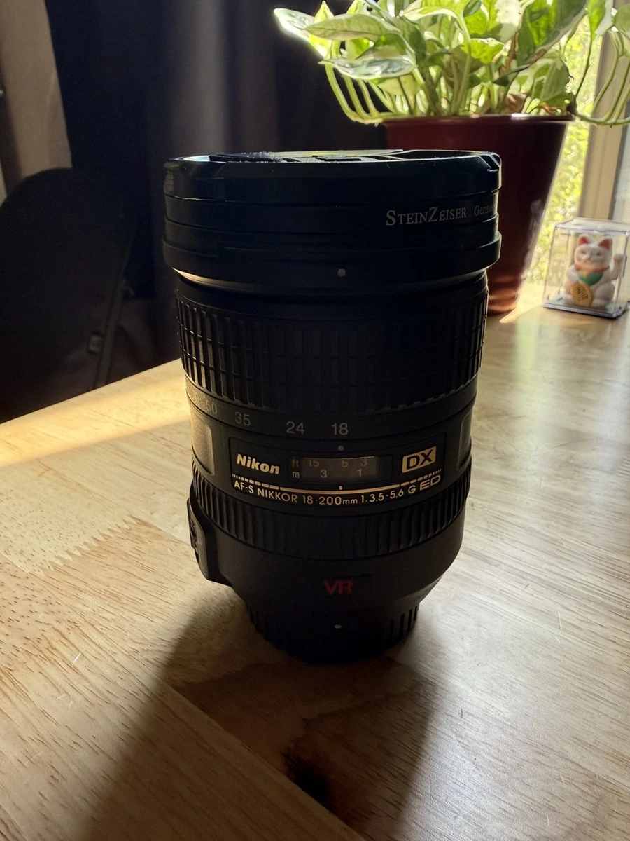 Nikon NIKKOR AF-S 18-200mm Focal Camera Lenses for sale | eBay