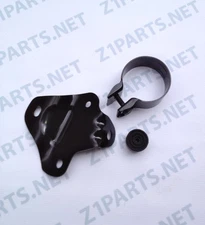 Kawasaki KZ1000 Z1-R 1978-Muffler Clamp and Bracket set Right Side 1-0457 REPRO