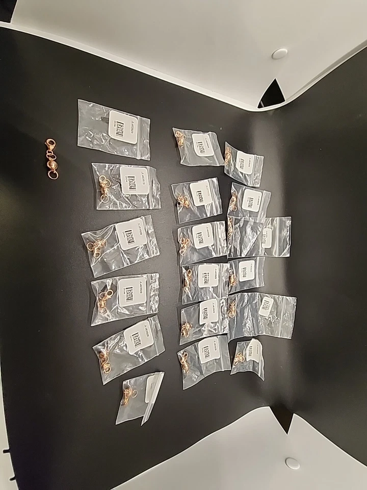 NEW 7MM Ball Shaped 18K over 925 Magnetic Clasp Converter JTV - Image 3 of 3