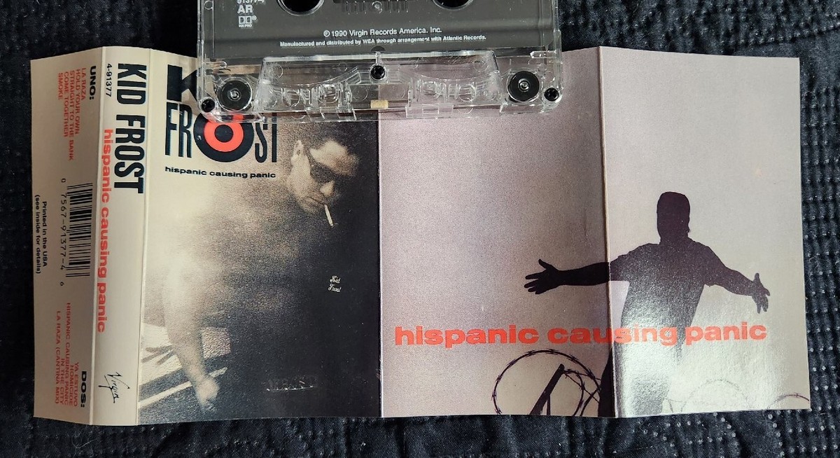 RARE - Kid Frost - Hispanic Causing Panic - Cassette Tape 1990