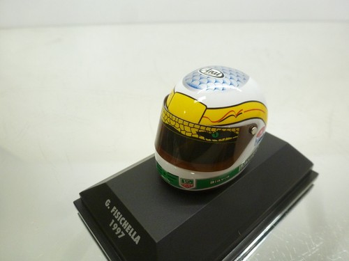 MINICHAMPS HELMET G. FISICHELLA 1997 - TAG HEUER - 1:8 - GOOD IN SHOW-CASE - 156 - Picture 2 of 6