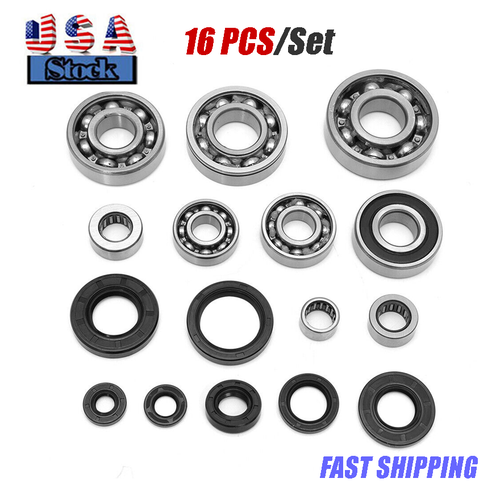 Yamaha Blaster Cylinder Vito's Performance Crank Bearings For Yamaha Blaster - 2-Pack (Flywheel &amp; Clutch Side) - KOYO Bearings, 30 Day Warranty B200BEARINGK Bearing Pack