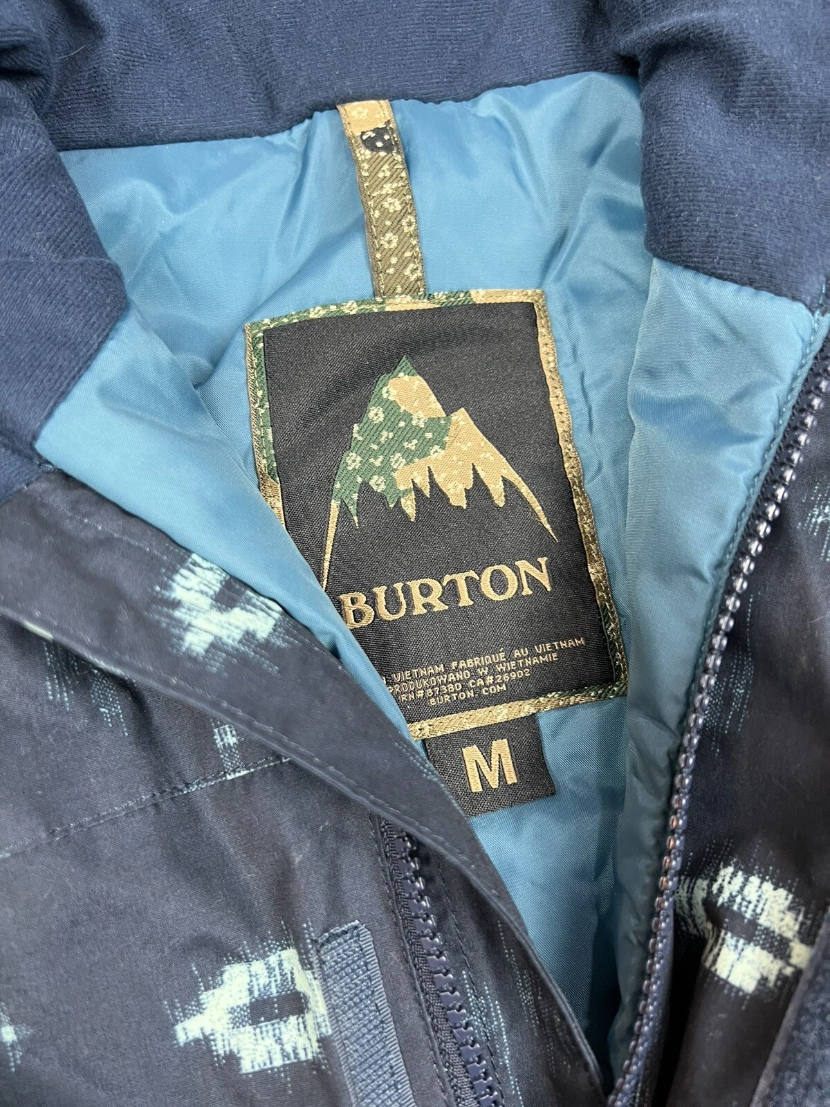 burton dry ride mountain mtn dew hooded jacket