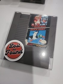 1985 Super Mario Bros. AND Duck Hunt Original Nintendo NES Game Cartridge