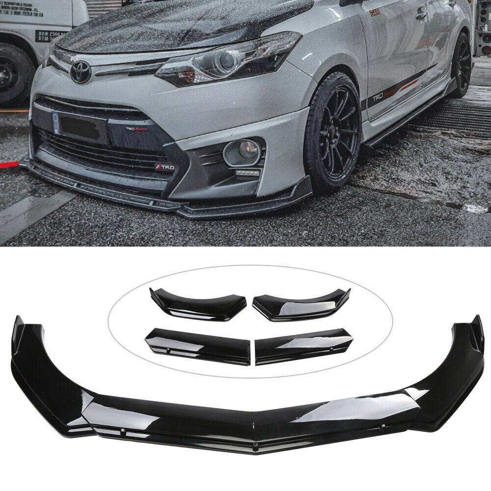 For AUDI A3 A4 A5 A6 A7 A8 Q3 S6 Front Bumper Spoiler Lip Body Kit For AUDI A3 A4 A5 A6 A7 A8 Q3 S6 Front Bumper Spoiler Lip Body Kit