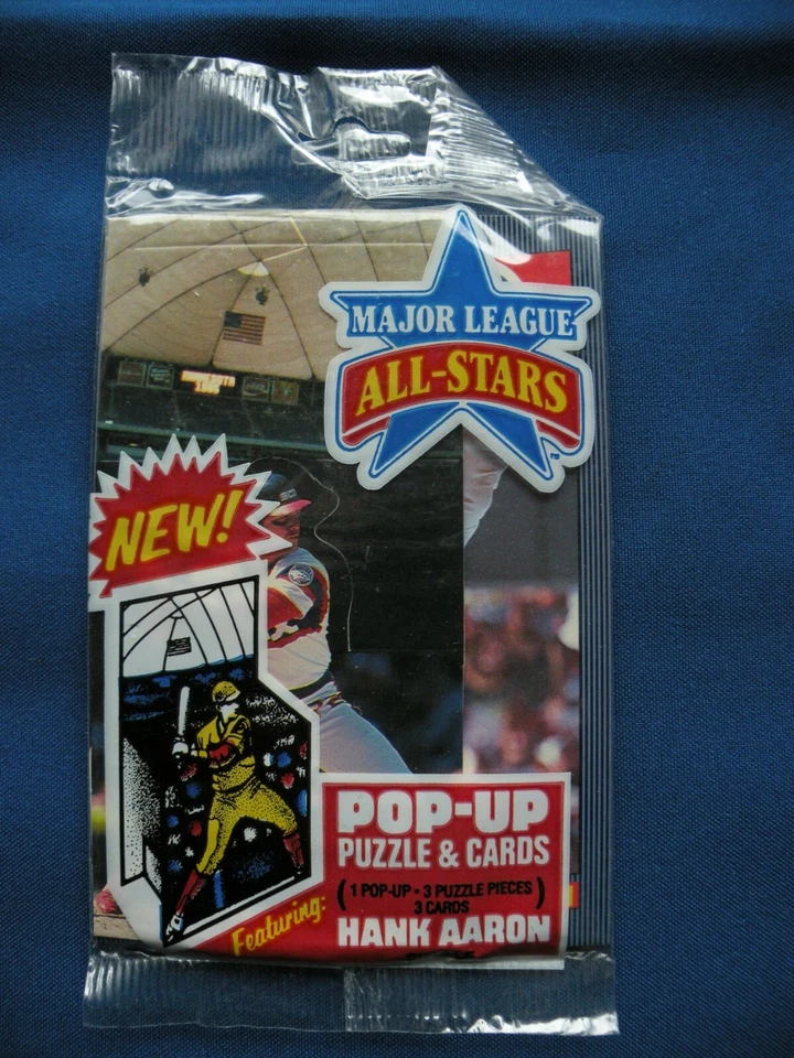 Donruss All-Star 1986 conjunto conmemorativo 85 superestrellas 1 Pop-Up 3 rompecabezas cartas de 3 piezas Foto 3 de 4