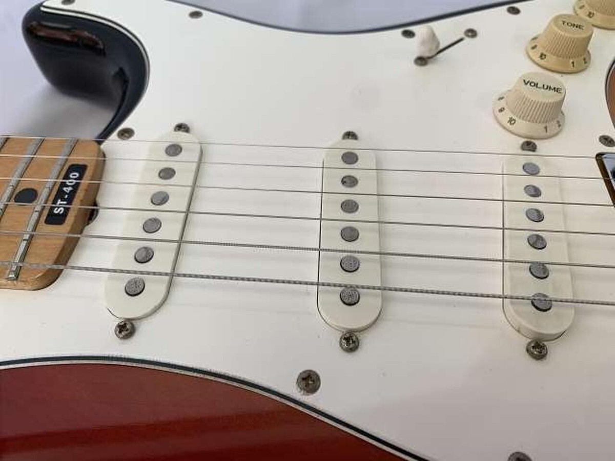 Aria Pro II ST-400 3 Tone Sunburst Matsumoku Japan 1978